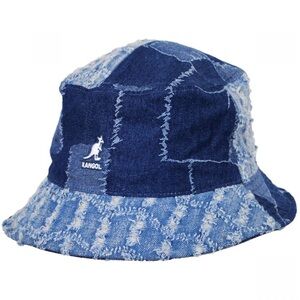 Kangol | Patchwork mashup denim bucket hat